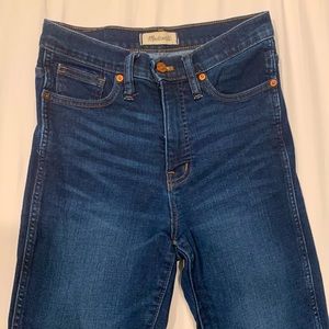 Madewell 10” High Rise Skinny Jeans